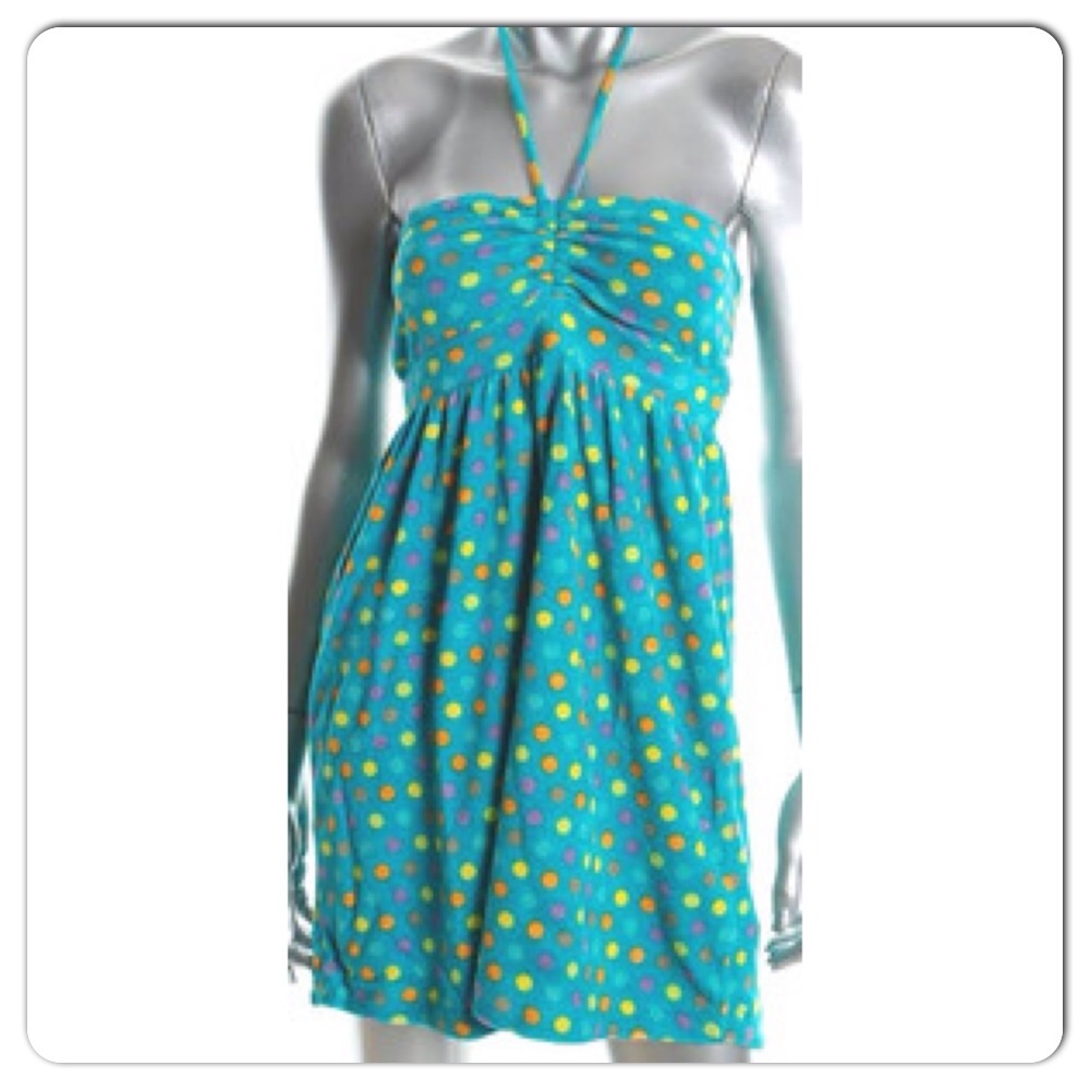 French Connection Polkadot Terry Dress Coverup